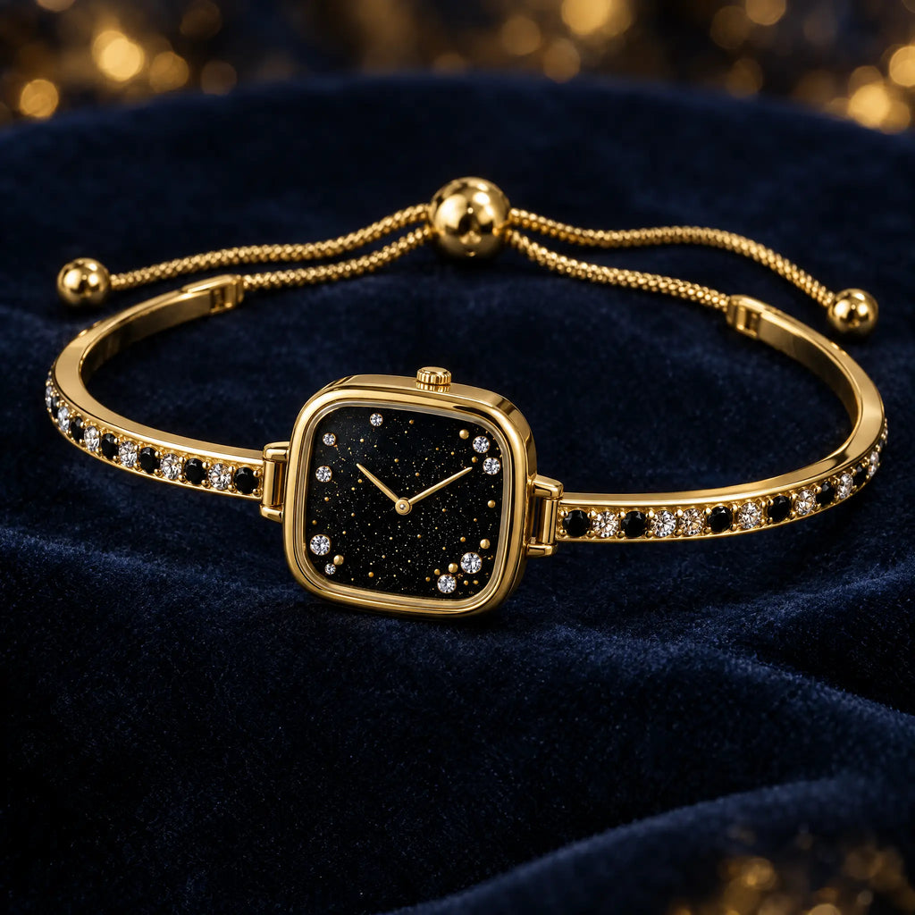 Celeste Adjustable Bangle Watch