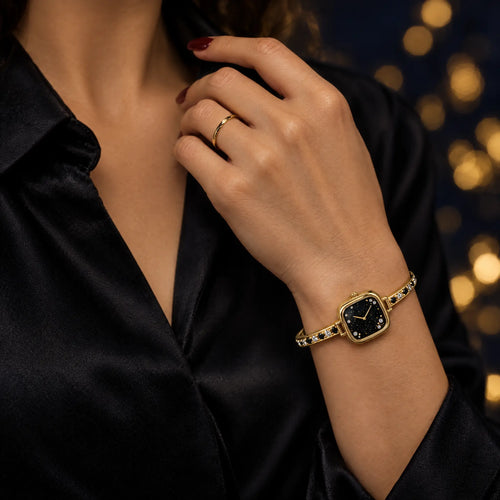 Celeste Adjustable Bangle Watch