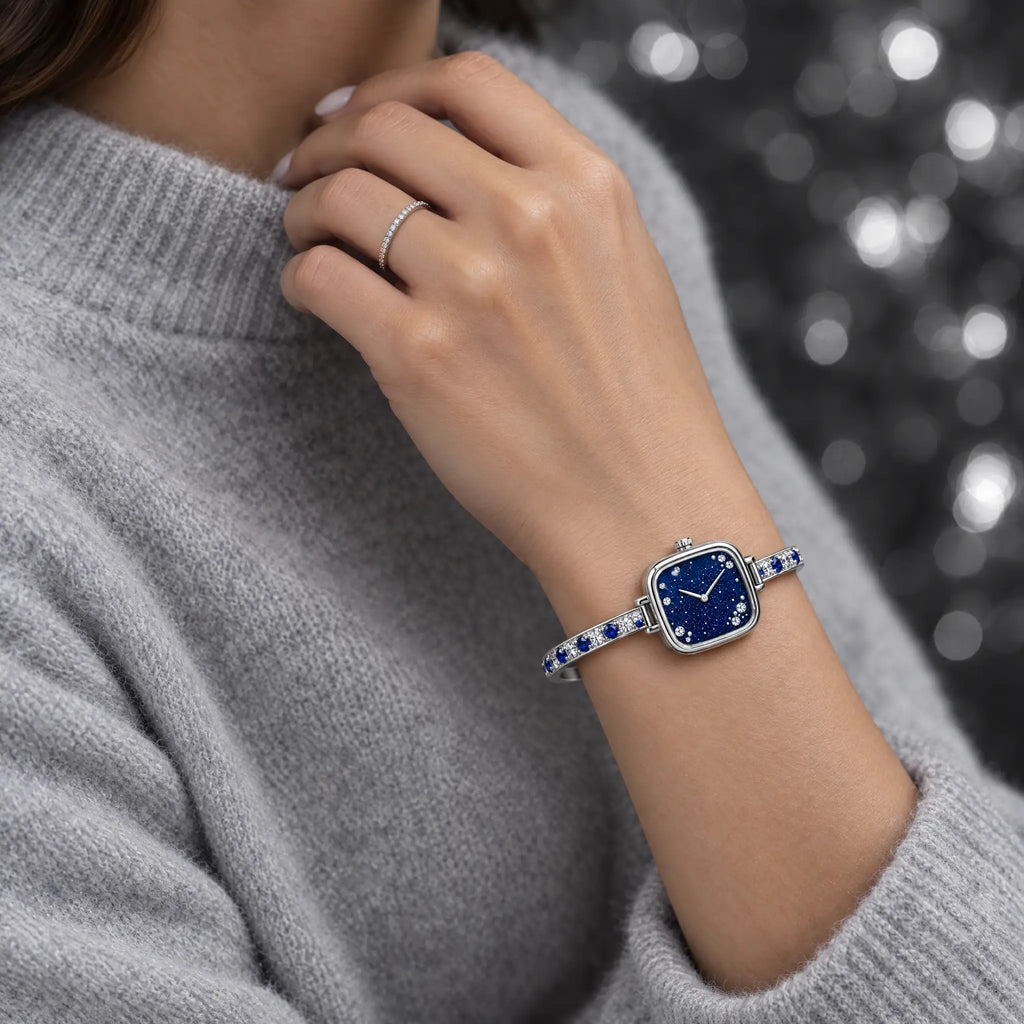 Celeste Adjustable Bangle Watch